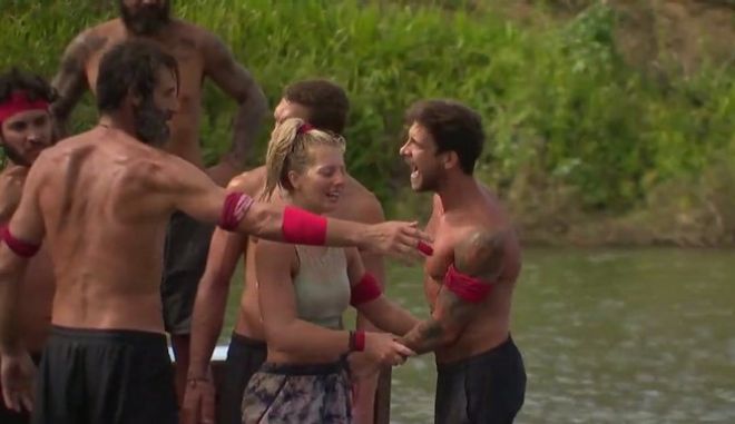 Survivor 4: Χαμός στο αγώνισμα -«Αρπάχτηκαν» Παππάς – Κοψιδάς – Μπόγδανος