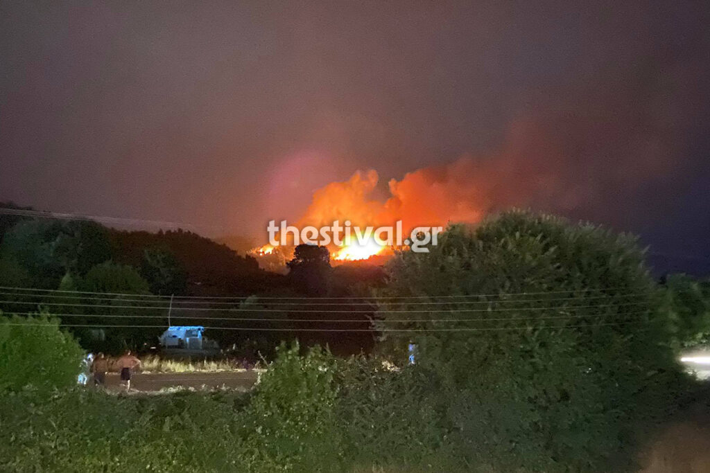 Χαλκιδική: Πυρκαγιές σε Κασσάνδρα και Σιθωνία από κεραυνούς (video)