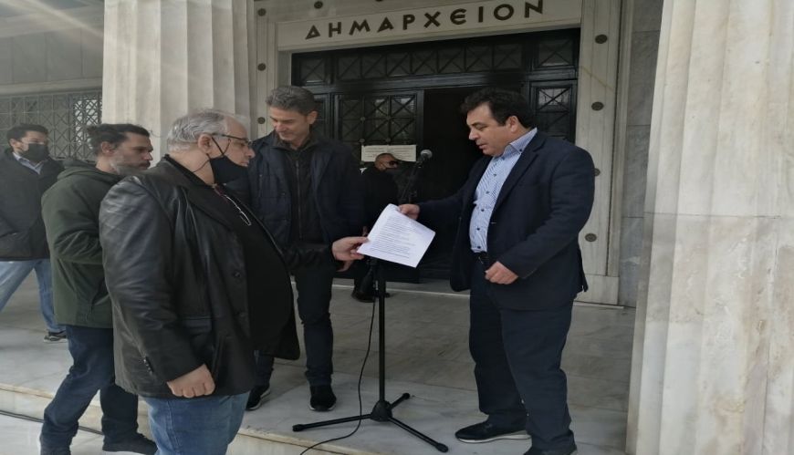 Στο πλευρό των επαγγελματιών της πόλης ο Δήμαρχος Πύργου