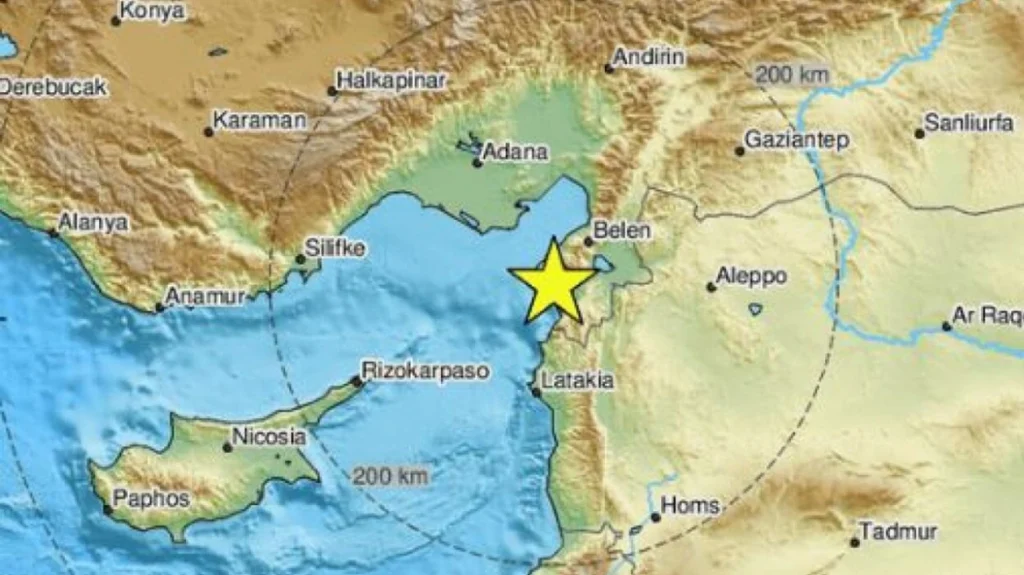 Τουρκία: Συνεχόμενοι σεισμοί 6,4 και 5,8 και 5,2 R – Στην Αντιόχεια το επίκεντρο, ζημιές σε κτίρια, τρόμος για τους κατοίκους