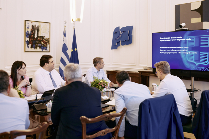 Κυβερνητική  σύσκεψη υπό τον πρωθυπουργό  για την επιτάχυνση των προσλήψεων στο Δημόσιο και την απλοποίηση των διαδικασιών του ΑΣΕΠ