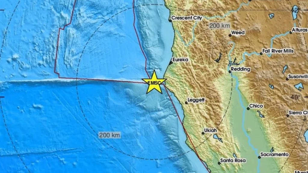 Σεισμός 7 Ρίχτερ  ταρακούνησε τη Βόρεια Καλιφόρνια- Προειδοποίηση για τσουνάμι