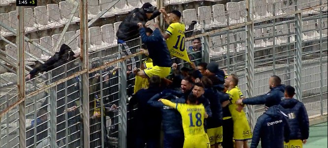 Βόλος – Παναιτωλικός 0-1: Νίκη στις καθυστερήσεις με Πέρες