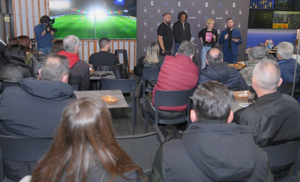 Απολαυστικό pre-game show με Ντανιέλ Μπατίστα και Γρηγόρη Γκουντάρα για το Άρης-ΑΕΚ